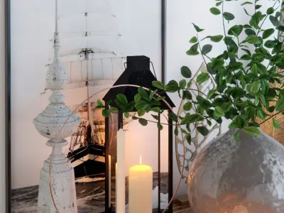 Decorative set 2 3D model