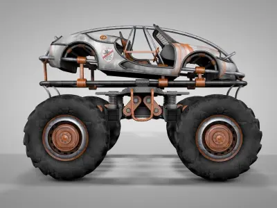 Monster Truck 2 3D model