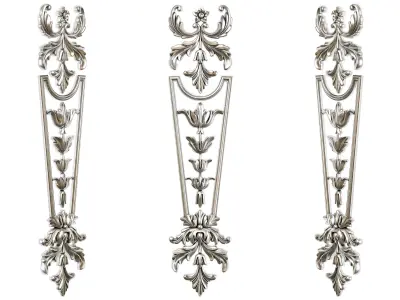 Classic carved 240 3D model