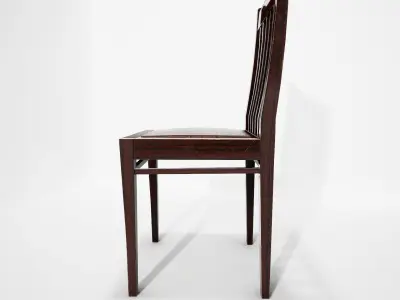 Chair dining Free low-poly 3D model