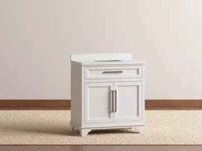 Maryville Standing Vanity 3D model