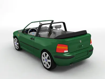 Volkswagen Golf Convertible 3D model