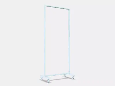 MITTZON Frame with castors 3D model