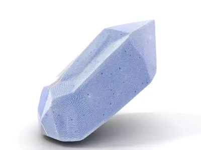 Iridescent Crystal Shard model pack Low-poly 3D model