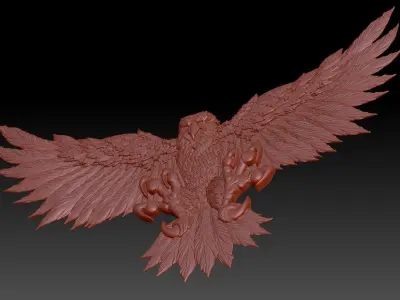 eagle america 3D print model
