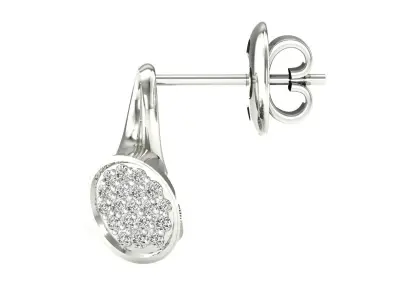 diamond stud 3D print model