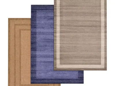 Rug Set 1762 3D model