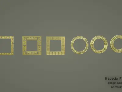 special frames 3D model