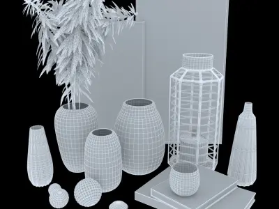 decorative set 48 3D model order