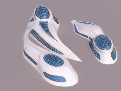 0083 - Organic Building 3D model