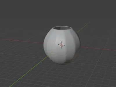 Vaso simples Free 3D model
