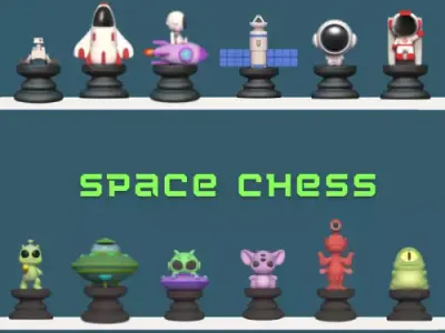 Space Chess 3D print model