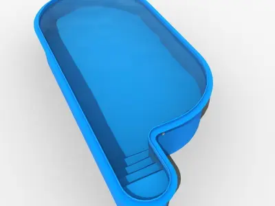 Laguna swimming pool 3D model