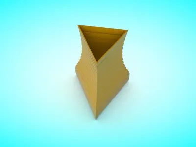 Vase 5 Low-poly 3D model