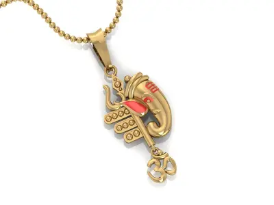 Pendant Necklace 3D print model purchase