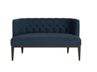 Raymond Tufted Settee 3D model