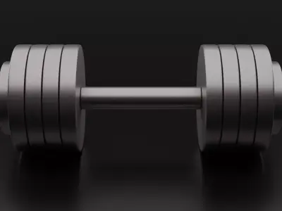 Dumbbell Free 3D model