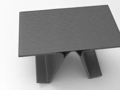 Fuccy Side Table Low-poly 3D model