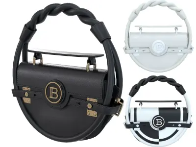 Balmain B-Buzz Circle 21 Tote Low-poly 3D model