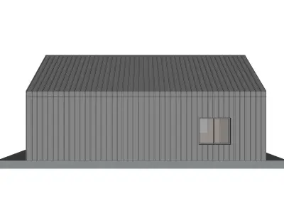Barndominium House 042 3D model