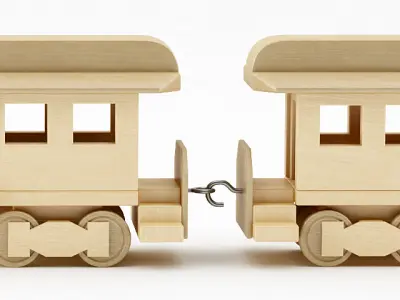 The General Toy Train 3D model