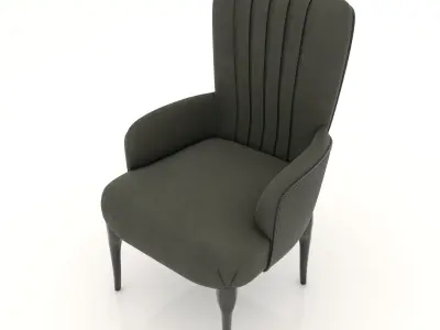 Modern Chair 4 - Epoquesalotti Pantelleria  3D model