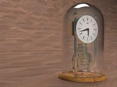 Lantern Clock 4K 3D model
