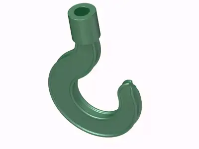 Kids Engineering Crane Hook 3D print model