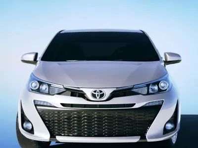 Toyota Yaris Hatch SE Plus 2018 Low-poly 3D model