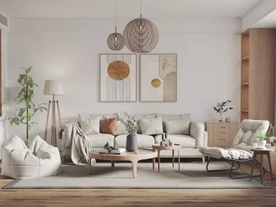 Luxury apartment 25 3D model