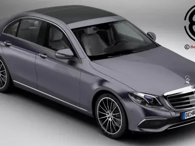 Mercedes E Class Exklusive 2017 3D model