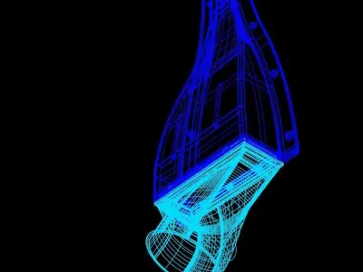 Naca Air scoop 3D print model