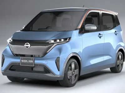 Nissan Sakura 2023 3D model