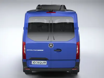 Mercedes-Benz Sprinter Passenger L2H1 2025 3D model