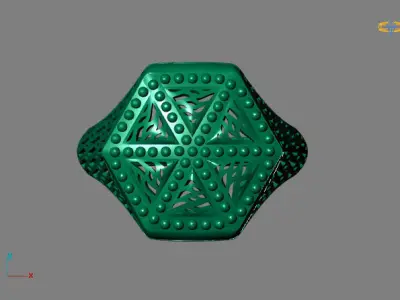 Fancy Womens Rings Plain Rings Ready STL 3DM Models Rings 3D print model 37