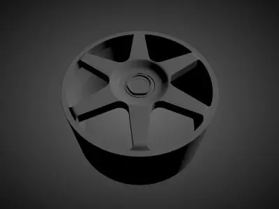 ROTIFORM SIX scalable and printable rims 3D print model