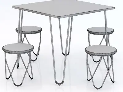 Restoration Hardware baby and child Lecole 3D model