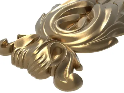  decorative pattern ready for 3D printing 3D model