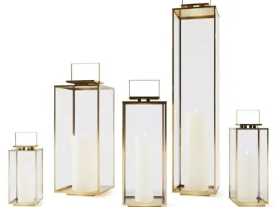 Rh AMALFI LANTERN 3D model