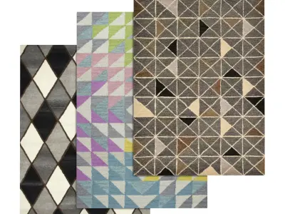 Rug Set 865 3D model