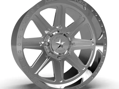 AMERICAN RACING CK06 PEAK CC WHEEL 3D print model