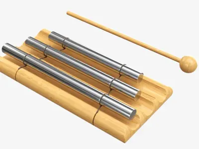 Energy chimes 3D model