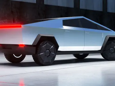 Tesla Cybertruck New 3D model