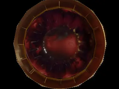 Byzantine chalice Low-poly 3D model