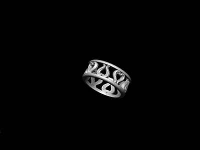 Free Ornament Ring Free 3D print model