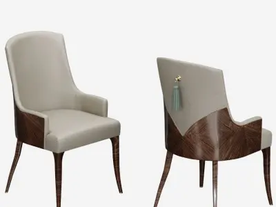 Luxury Dining Set 3D model