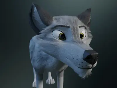 Kodai Wolf 3D model