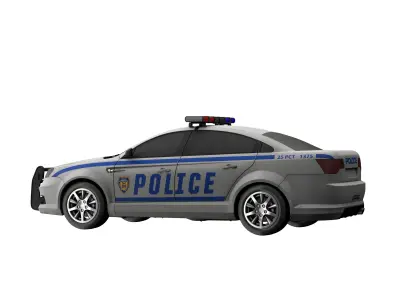 Chevrolet Cruze police 3D model