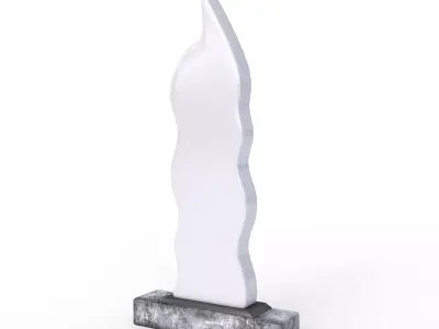 Modern Statue Decoration 3D model