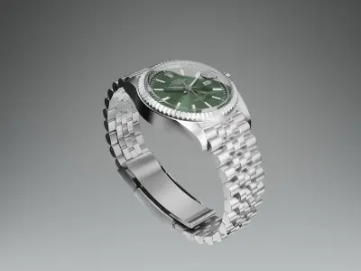 Wristwatches - Rolex datejust classic  3D model